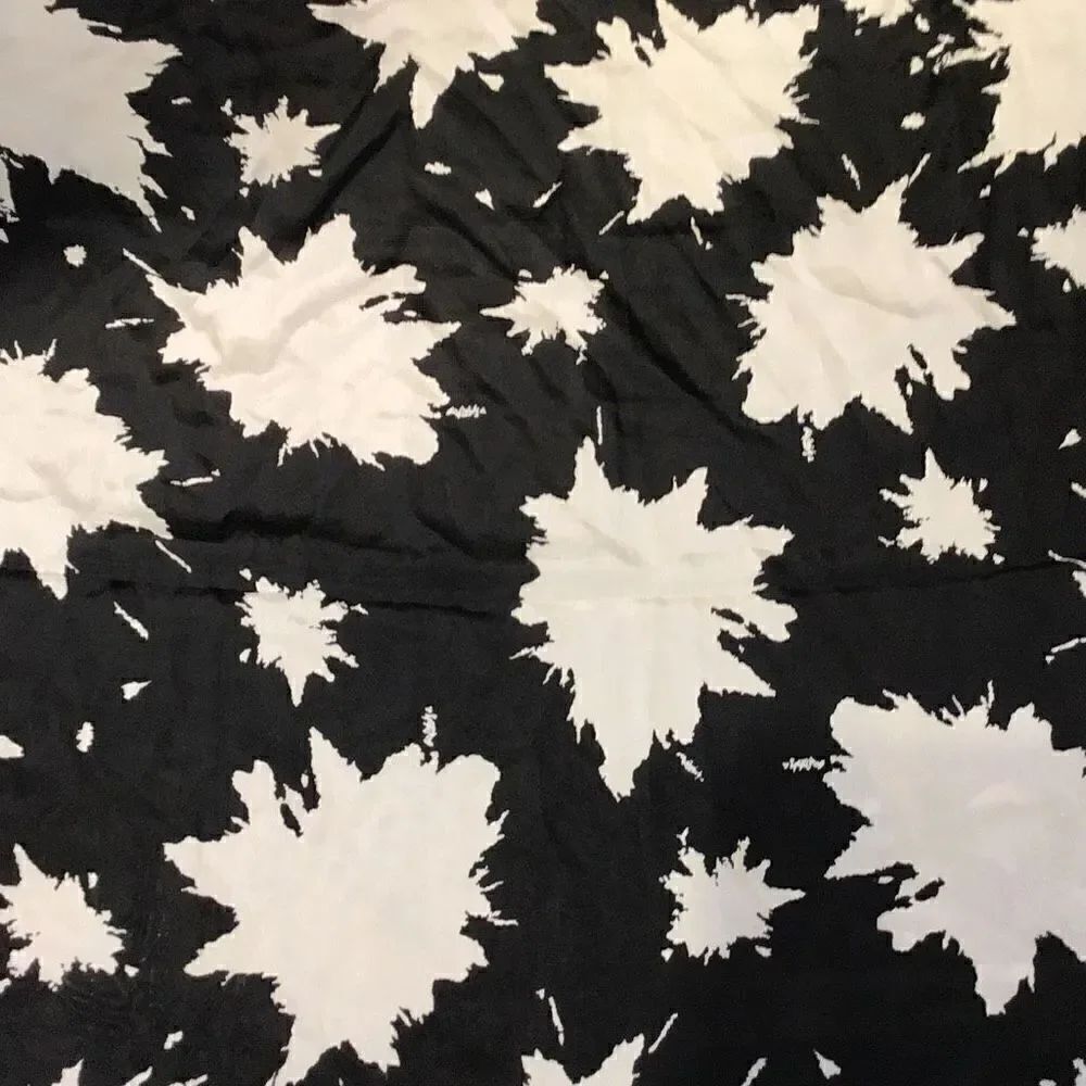 Scarf black and white print by elaine gold now